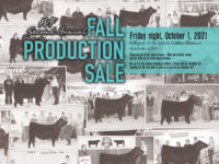 2021 Fall Production Sale – Oct. 1, 2021