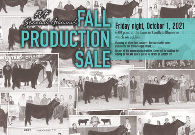 2021 Fall Production Sale – Oct. 1, 2021