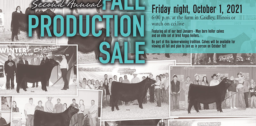 2021 Fall Production Sale – Oct. 1, 2021